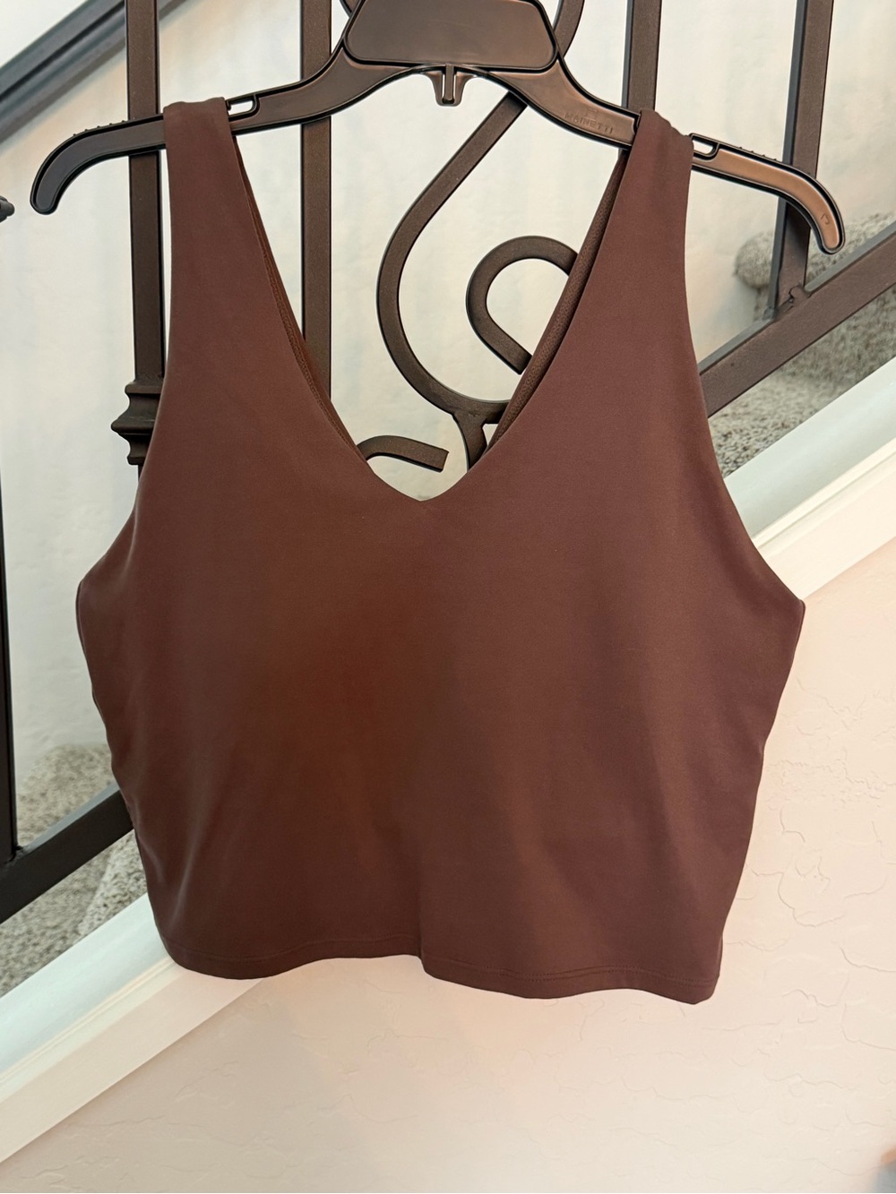 All in Motion Women’s Brown V-Neck Tank Top